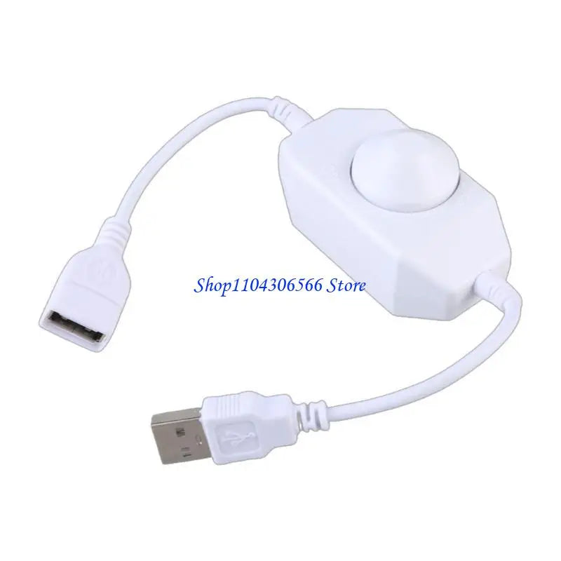 USB LED Dimmer & Speed Controller Extension Cable with Knob USB Dimmer Controller HIP