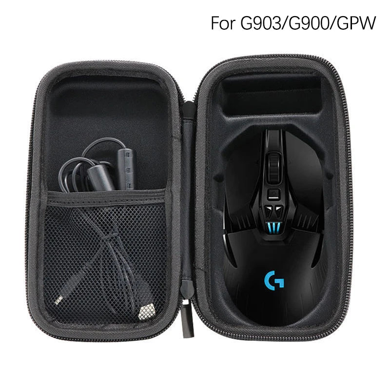 EVA Mouse Storage Bag – Waterproof Shockproof Carry Case Mouse Storage Case HIP B
