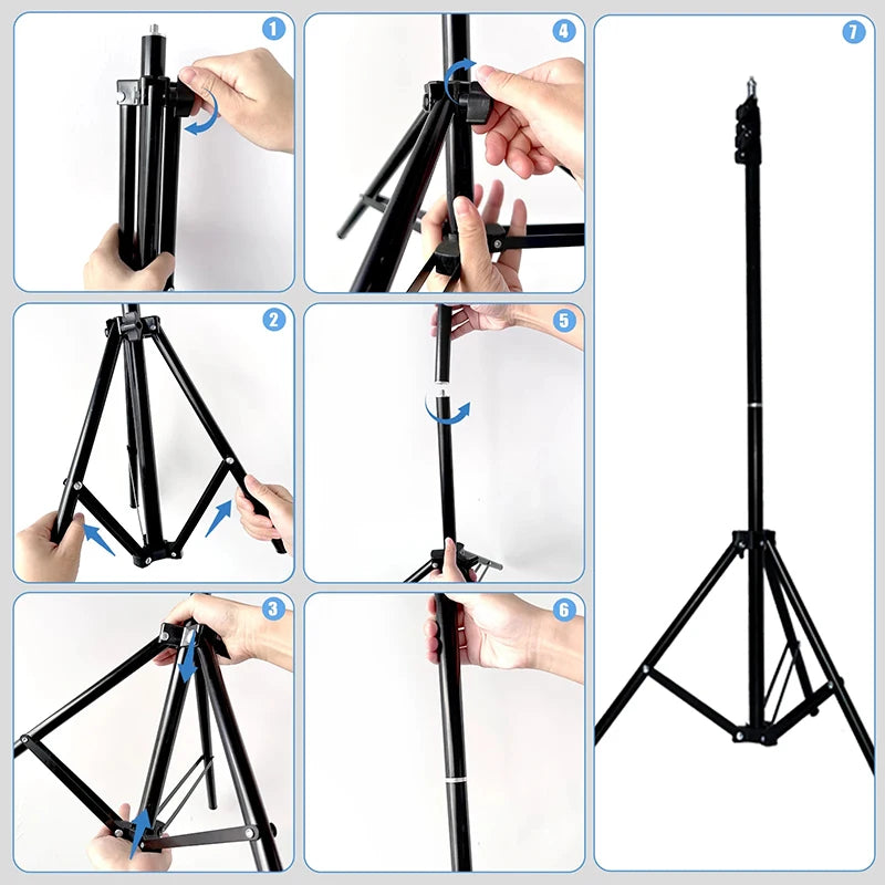 LED Selfie Ring Light 26/33cm with Tripod & Remote | HIP LED Ring Light HIP