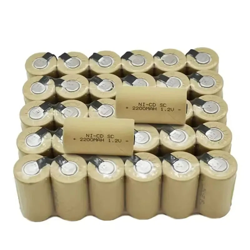 NiCd SC 1.2V 2200mAh SubC Rechargeable Battery – Power Tools Power Tool Battery HIP