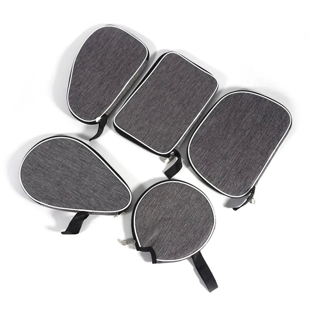 Table Tennis Racket Bag – Nylon Ping Pong Paddle Case with Belt Ping Pong Paddle Bag HIP