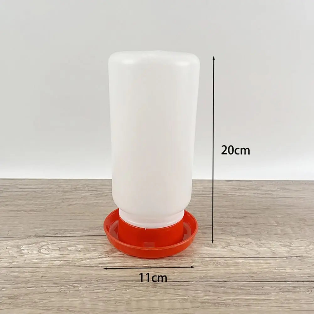 Large-Capacity Plastic Poultry Feeder & Bird Waterer Poultry Feeder Waterer HIP