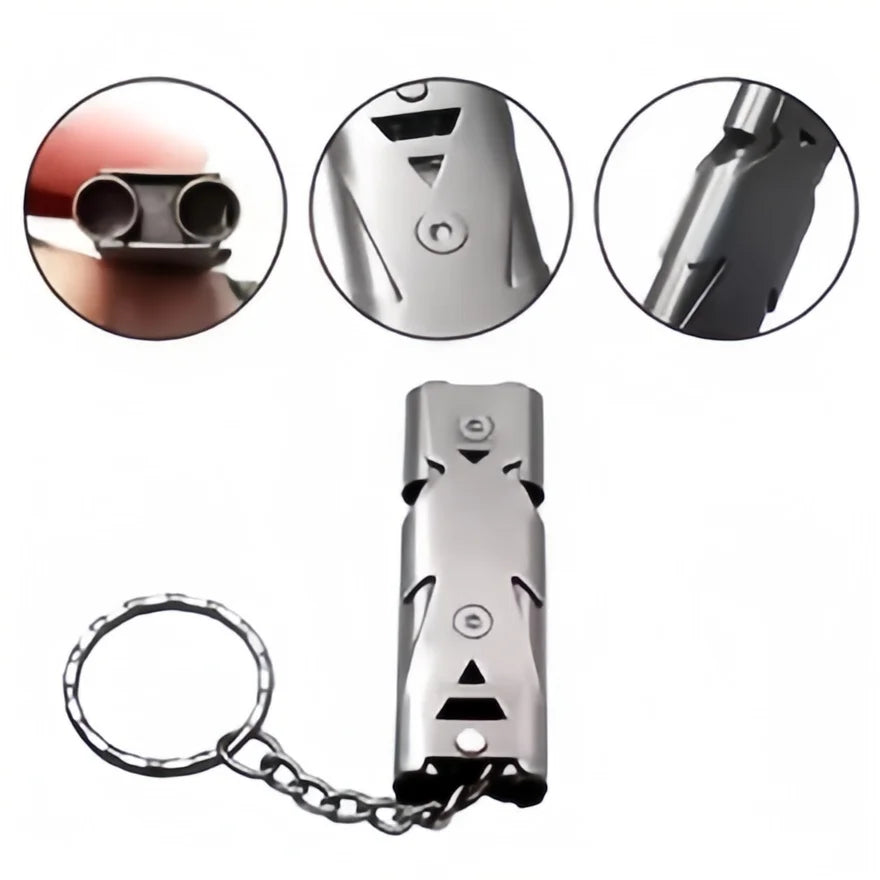 Survival Whistle Keychain – 150–180 dB Emergency Outdoor Whistle Emergency Survival Whistle HIP