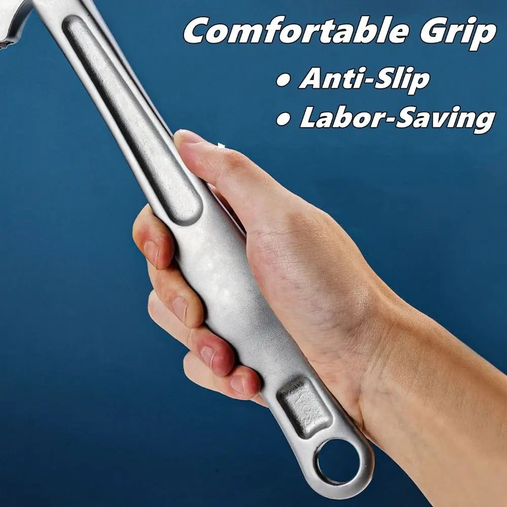Heavy-Duty Chromium-Molybdenum Crab Claw Adjustable Wrench Adjustable Wrench HIP