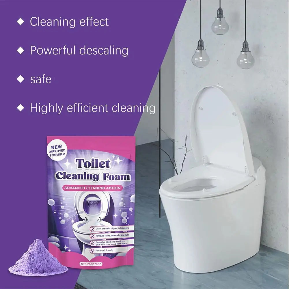 Toilet Decontamination Effervescent Tablets Effectively Remove Stubborn Dirt Eliminate Odors Without Residue & Irritation HIP