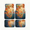4-Piece Halloween Print Car Floor Mats – Universal SUV Fit Car Floor Mats HIP 1