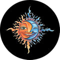 Sun & Moon Celestial Spare Tire Cover – Polyester Protector Spare Tire Cover HIP Acquiesce 14 in