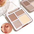 4-Color Contour & Highlighter Palette – Matte & Glow | HIP Contour Highlight Palette HIP Contouring