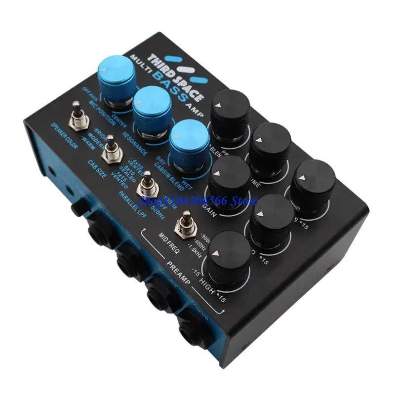 02DD Bass Cabinet Simulator – Compact Metal Housing Pedal Bass Effects Pedal HIP