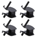 4-Pack Rubber Motor Mount Anti-Vibration Generator Cushion Pads Motor Mount Pads HIP 4pcs