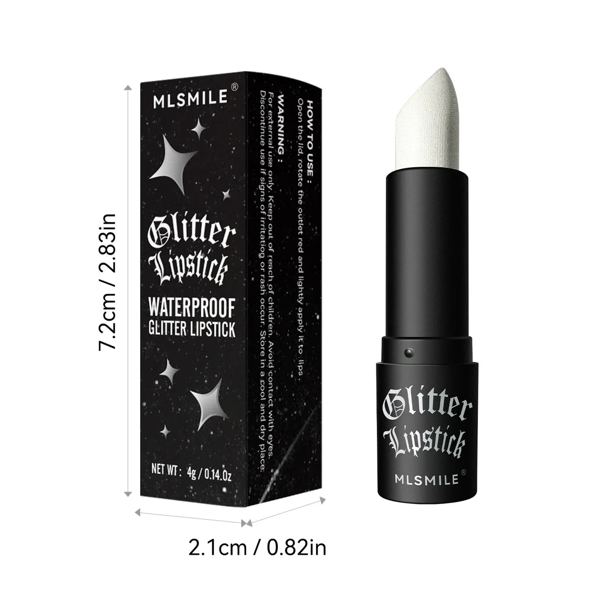 MLSMILE Diamond Matte Lipstick – Long-Lasting, Non-Transfer Matte Lipstick HIP