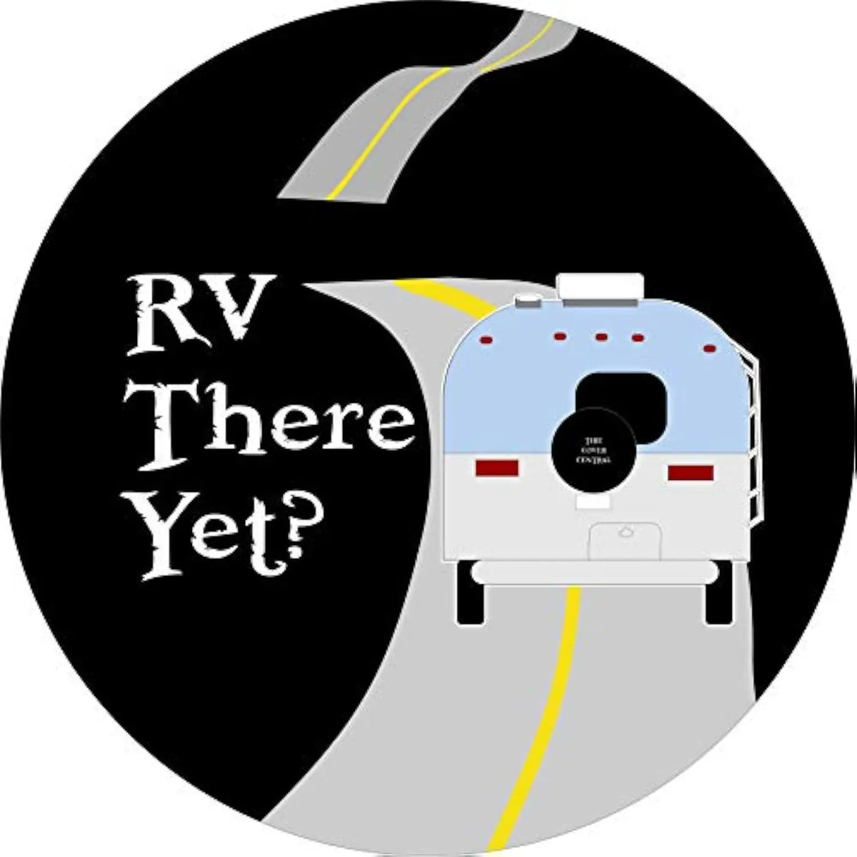 RV There Yet Spare Tire Cover – Custom Fit Polyester Protector Spare Tire Cover HIP Acquiesce 14 in