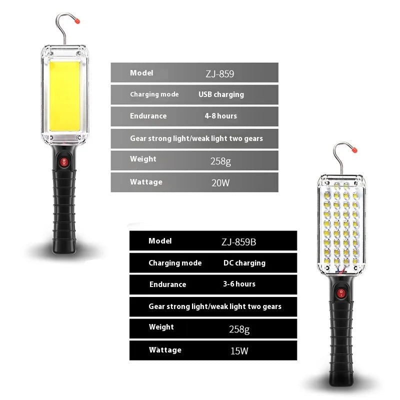 ESMARTER Magnetic COB LED Work Lantern | Rechargeable LED Work Lantern HIP