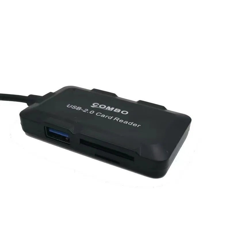 5-Port USB 2.0 Hub with SD/TF Card Reader – Plug & Play USB Hub Adapter HIP