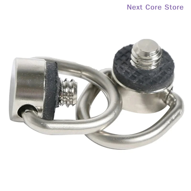 1/4" D-Ring Camera Strap Screw Mount & Quick Release Adapter Camera Screw Adapter HIP
