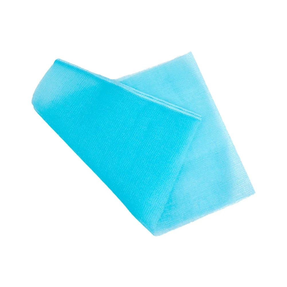 Long Strip Nylon Bath Towel Back Rubbing Strip Bathing Foaming Exfoliating Scrub Towel for Removing Dead Skin HIP