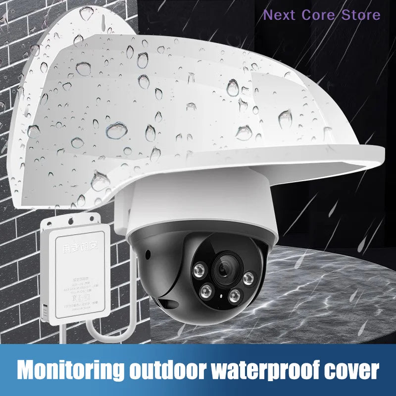 Universal Outdoor Camera Sun Rain Shield Cover – ABS Camera Weather Shield HIP
