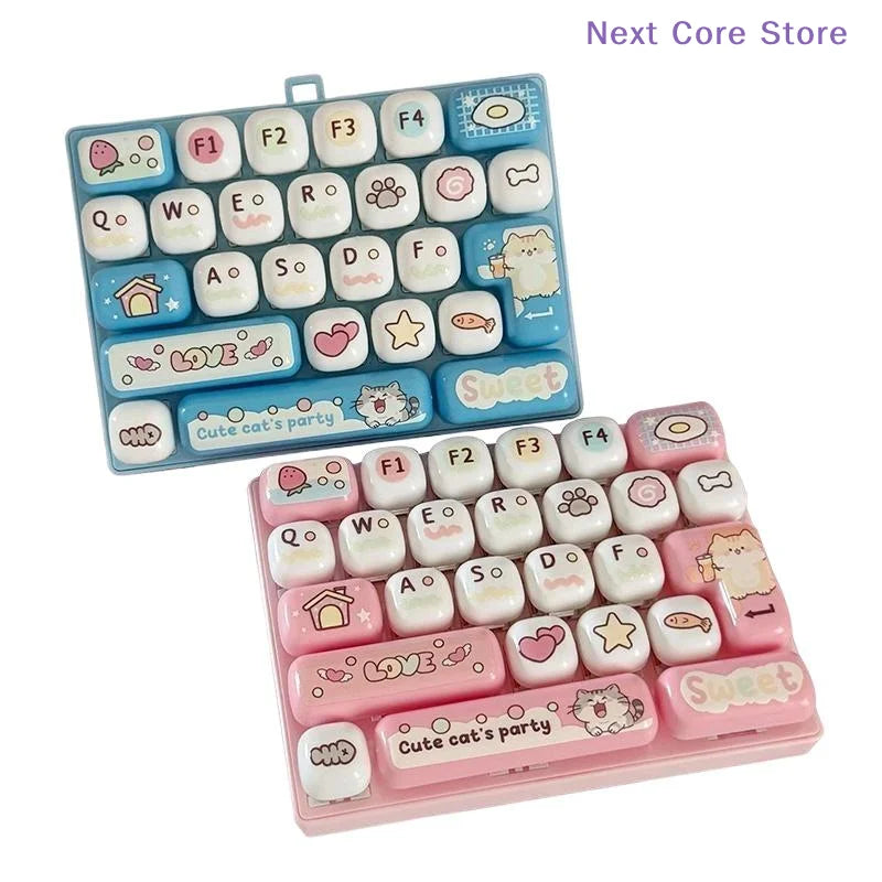 26-Key Mini Keyboard Fidget Toy – Cute Desk Décor & Gift Fidget Novelty Toy HIP