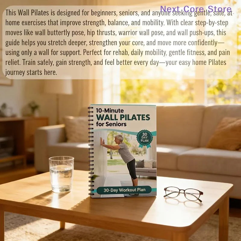 28-Day Taiji for Seniors – Easy 10-Min Daily Walking Program Fitness Program Book HIP