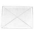 Baking Tools Cake Cooler Holder Non‑Stick Stainless Steel Baking Cake Breads Cooling Rack Kitchen Utensils 46x33x2.8cm HIP SILVER
