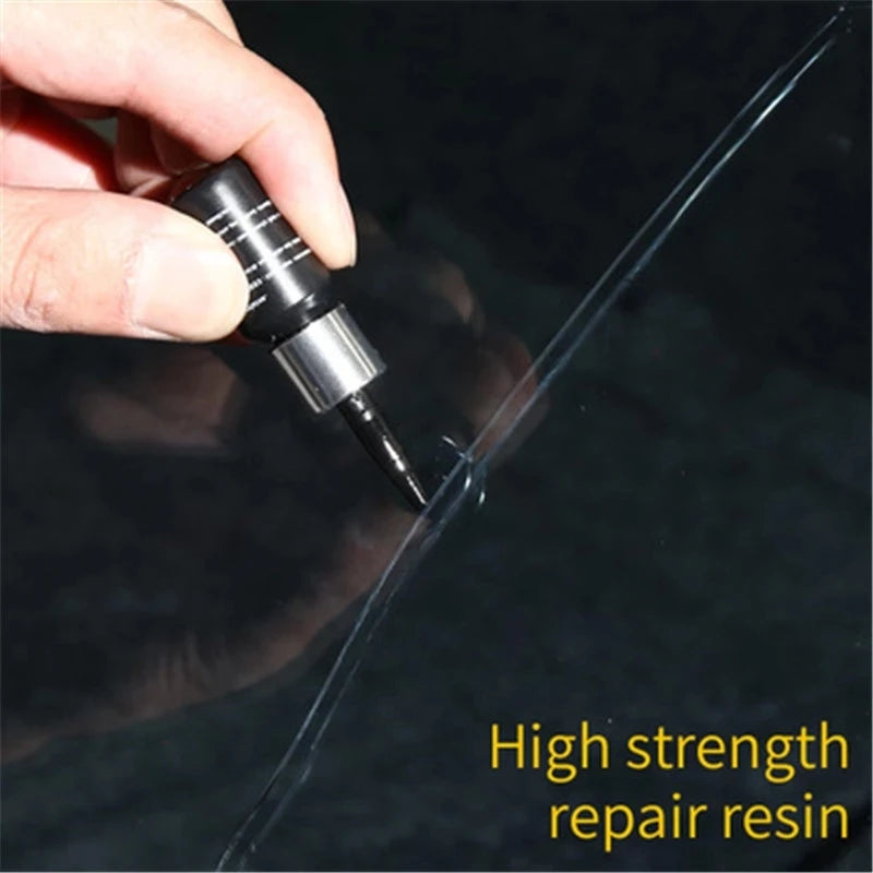 DIY Car Windshield Crack Repair Kit – Nano Glass Repair Fluid Windshield Repair Kit HIP
