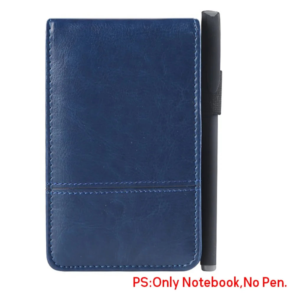 A7 Calculator Notebook – Ultra-Thin Portable Tearable Memo Pad Calculator Notebook HIP Blue