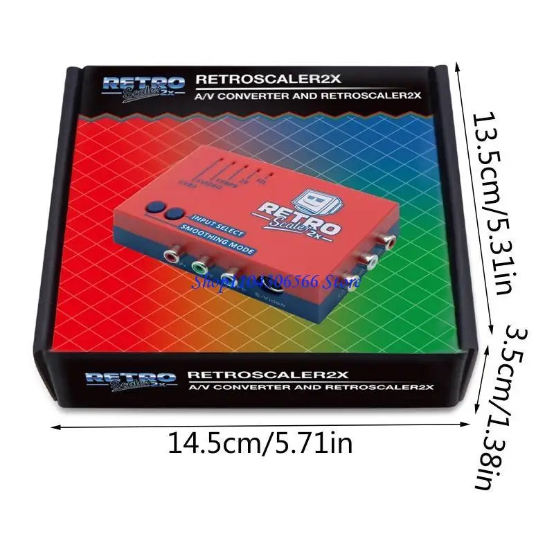 RetroScaler2x A/V to HDMI Converter & Line Doubler for NES HDMI Converter HIP