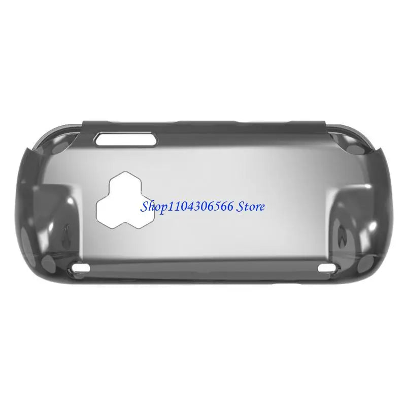 TPU Shockproof Case for Trimui Smart Pro – Clear Cover Gaming Console Case HIP Transparent black CN