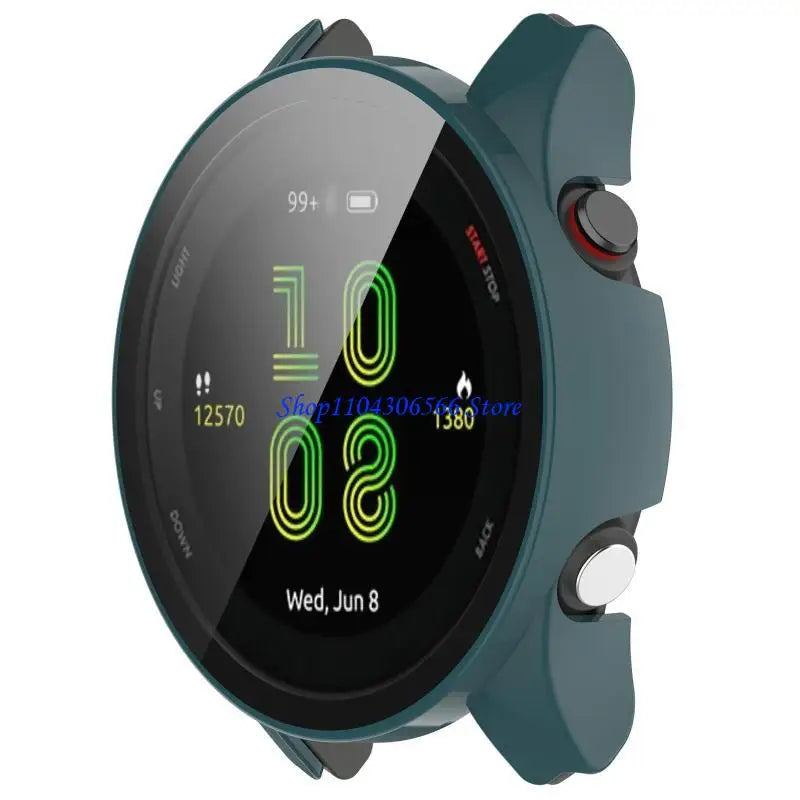 Smartwatch Screen Protector + PC Case – Tempered Glass Shell Smartwatch Protective Case HIP
