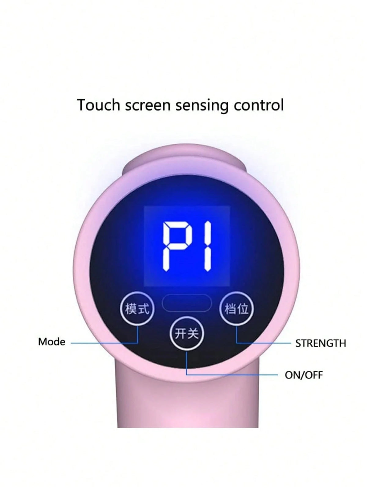 USB Percussion Massage Gun – Full Body Muscle Massager Percussion Massage Gun HIP