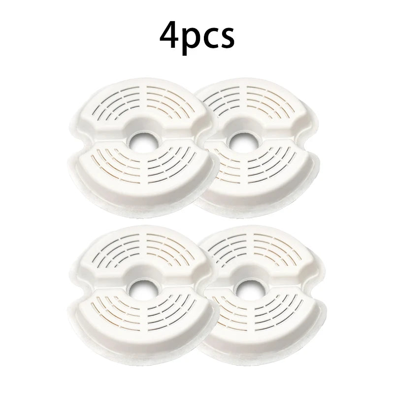 Pet Water Dispenser Filter Cat Water Fountain Filter Drinking Fountain Filter Cycle Filtering Easy To Clean HIP 4pcs filter
