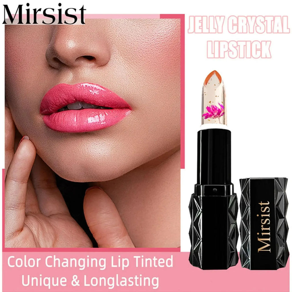 6-Pc Crystal Jelly Color-Changing Lipstick Set – Long Lasting Color-Changing Lipstick HIP