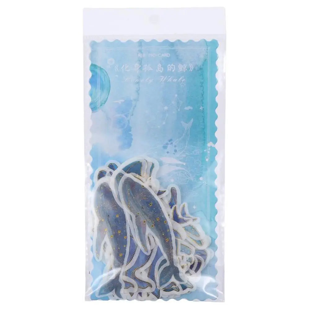 60-Pc Washi Paper Marine Life Stickers – DIY Craft Decor Decorative Washi Stickers HIP