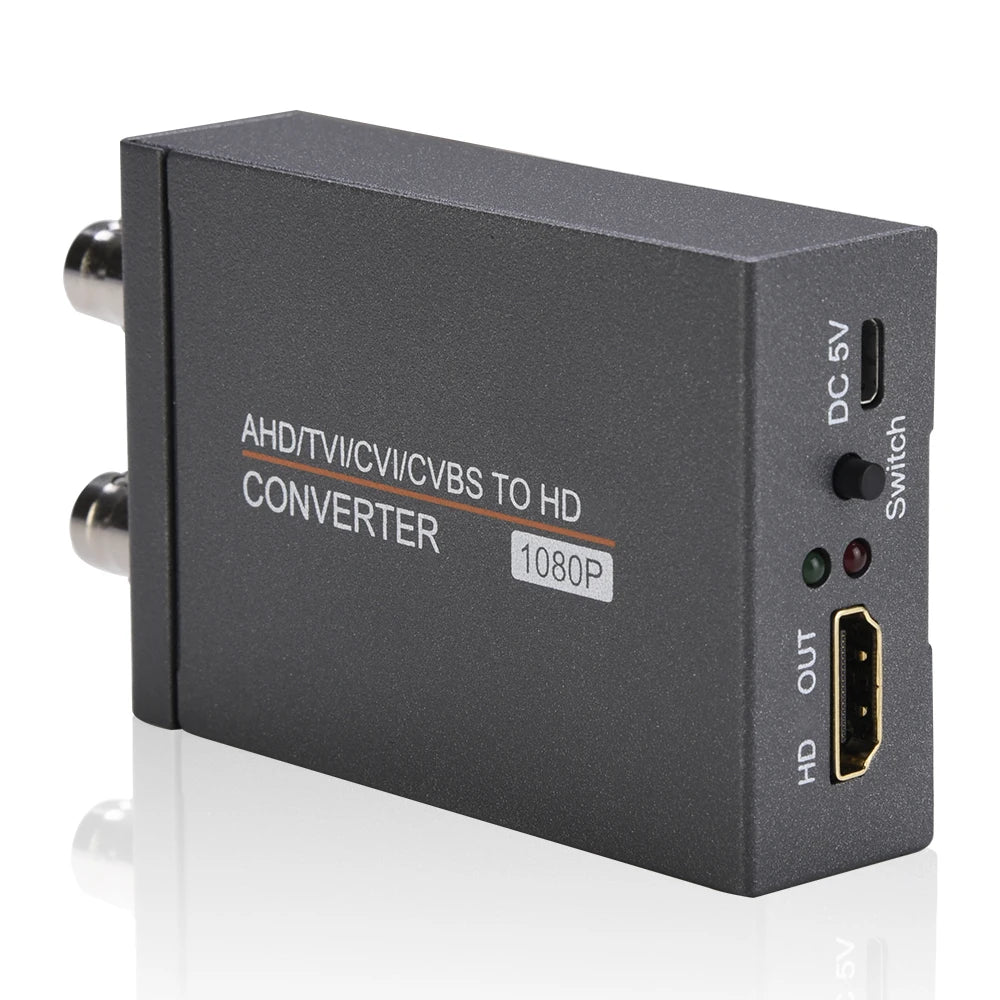 BNC to HDMI Converter – TVI CVI AHD CVBS to HDTV 720p/1080p HDMI Video Converter HIP