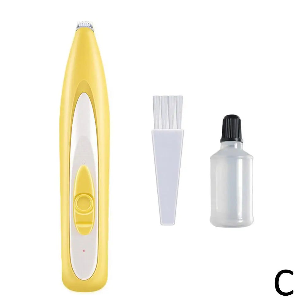 Pet Electric Pushing Scissors Cat Foot Shaver Special Dog Hair Shaver Fader Electric Mute Cat Claw Pedicure Artifact HIP C S