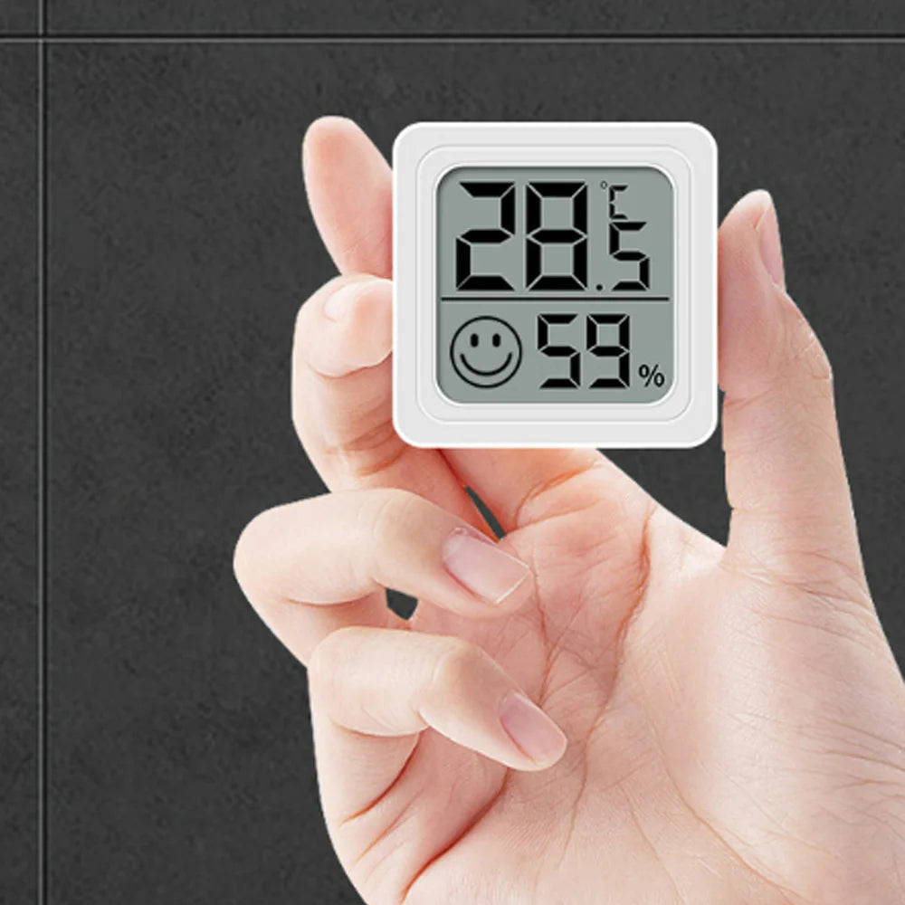 Mini LCD Digital Thermometer & Hygrometer – Indoor Humidity Sensor Digital Thermometer Hygrometer HIP