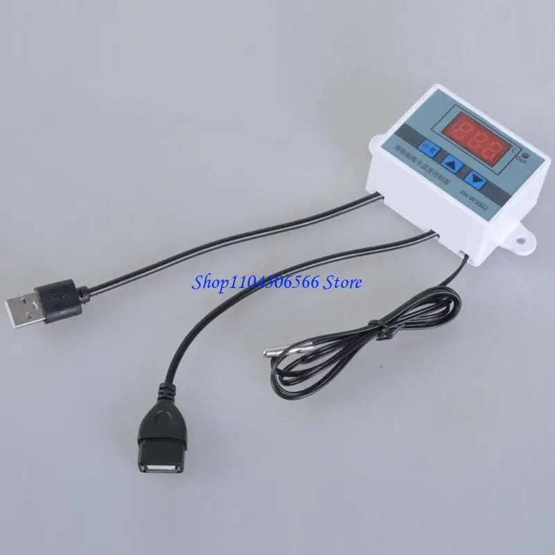 USB Digital Temperature Controller Cable with Probe – 5V Temperature Controller HIP