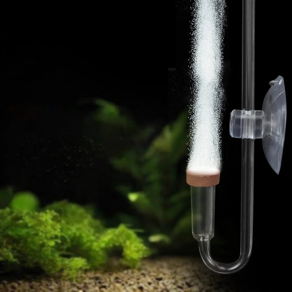 Acrylic Transparent CO2 Diffuser Atomizer Bubble Counter for Aquarium Plants Water Grass HIP