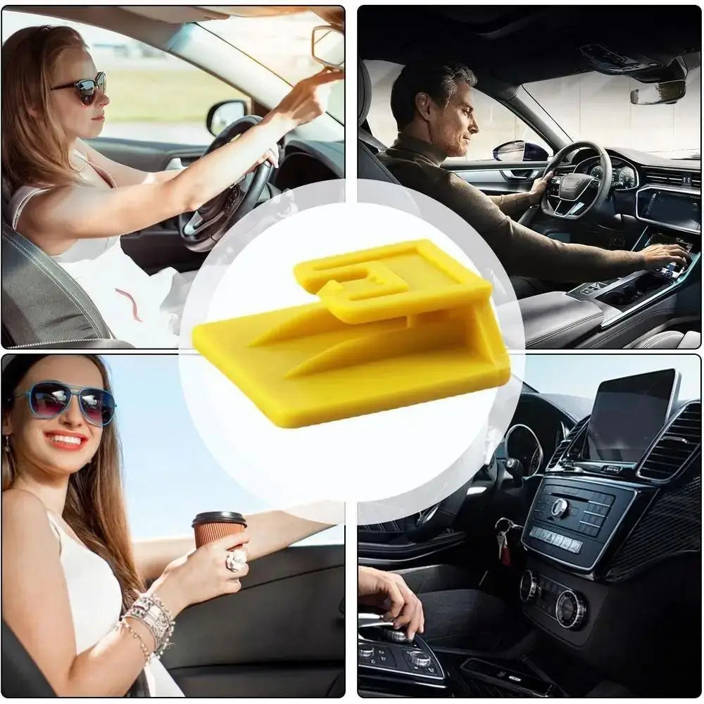 3D Printed Toll Pass Clip – Universal Windshield Transponder Hold Car Transponder Holder HIP