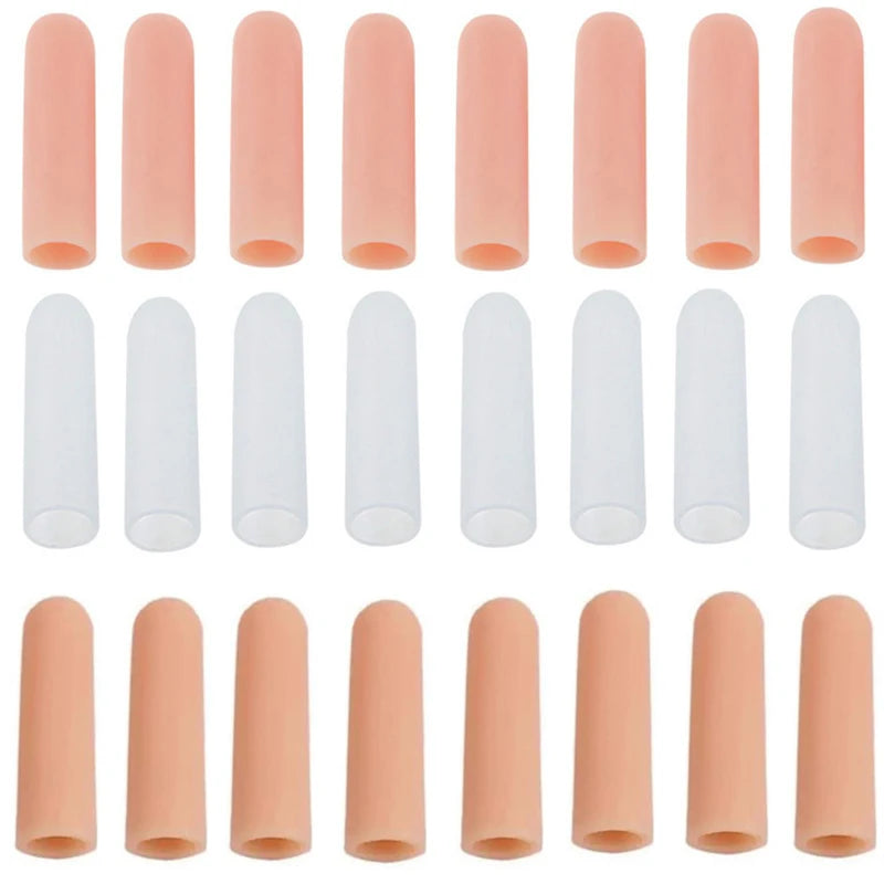 4-Pack Silicone Finger & Toe Protector Sleeves | Heat Resistant Silicone Finger Protector HIP