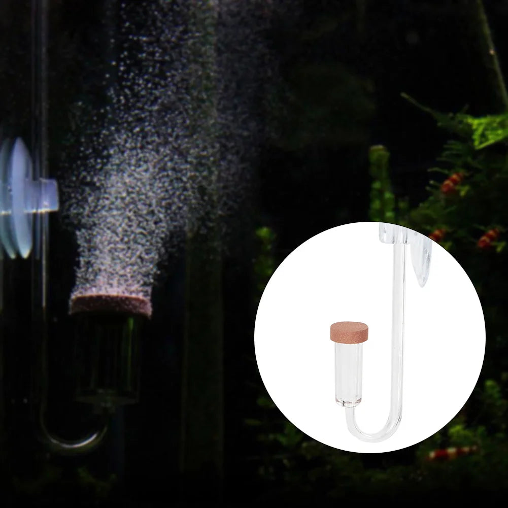 Acrylic Transparent CO2 Diffuser Atomizer Bubble Counter for Aquarium Plants Water Grass HIP
