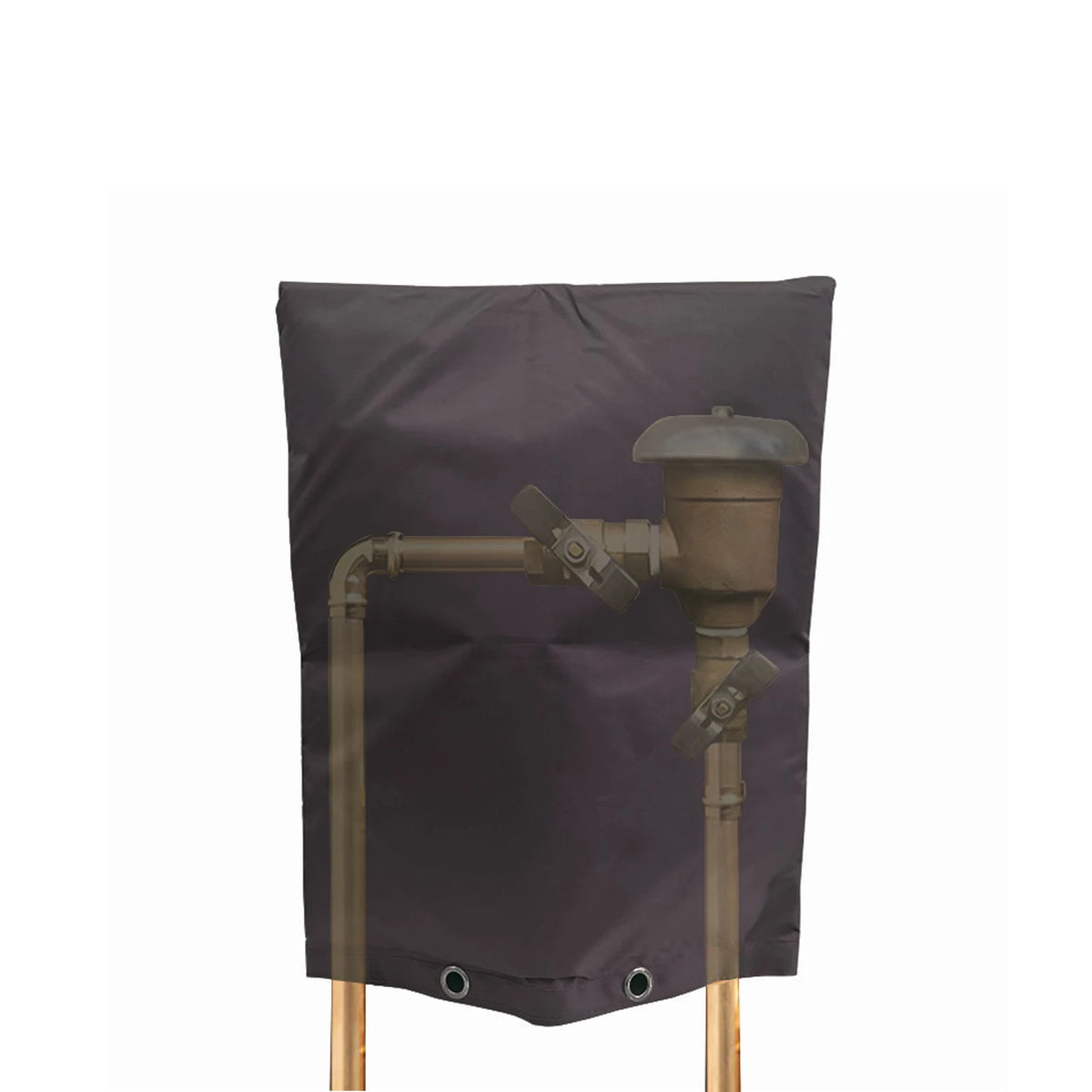 Backflow Preventer Insulated Cover 420D Outdoor Sprinkler Valve Antifreeze Protective Pouch for Winter HIP
