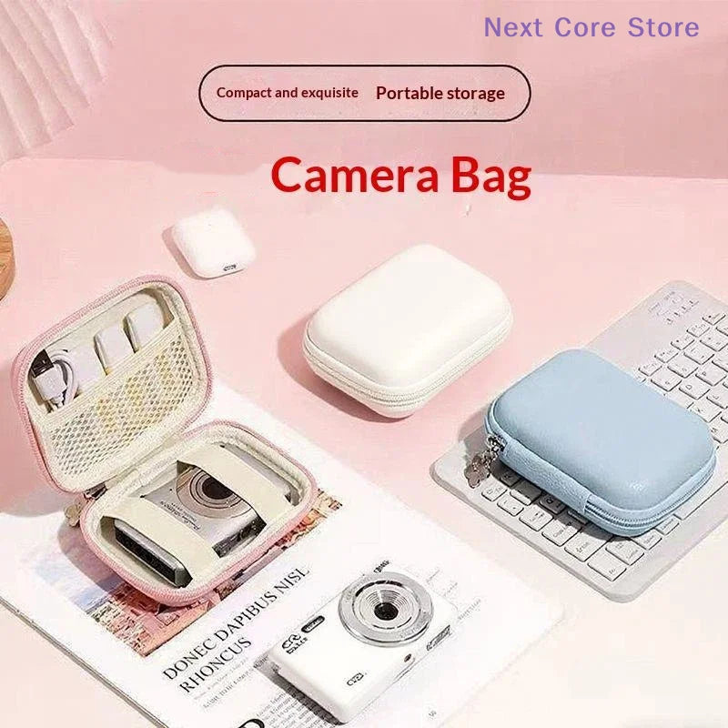 Hard Shell Camera Case – Shockproof PU Leather Travel Bag Camera Storage Case HIP