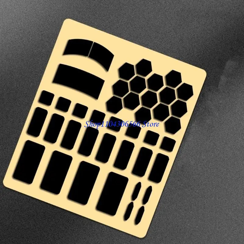 42-Piece Silicone Anti-Slip Grip Pads for Keyboard & Mouse Keyboard & Mouse Pads HIP
