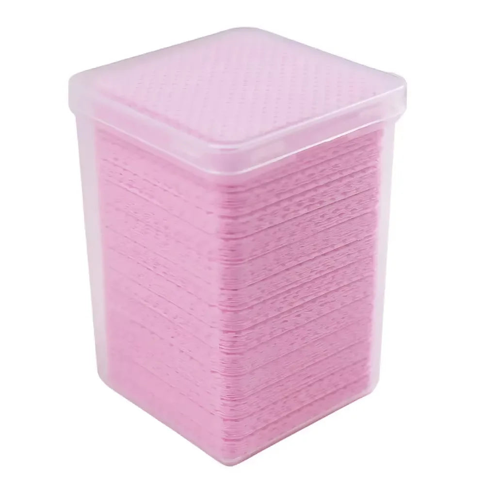 200pcs Lint-Free Eyelash Glue Cleaner Pads for Lash Extensions Lash Extension Wipes HIP