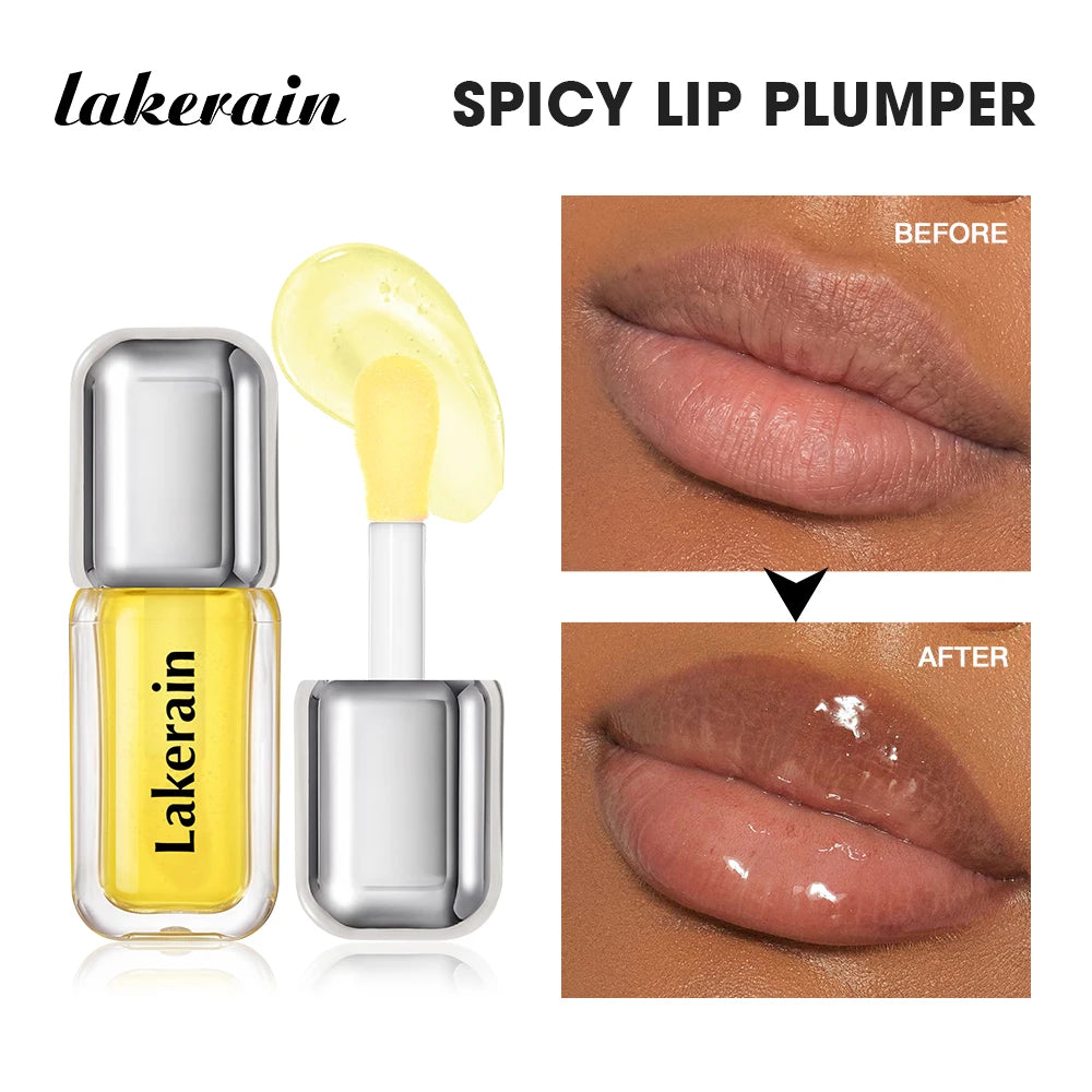 Lip Plumper Intense Strength Volumizing Lip Gloss Deep Hydrating Nourish Lip Lines Long Wearing High Shine Glossy Finish Sexy Pl HIP