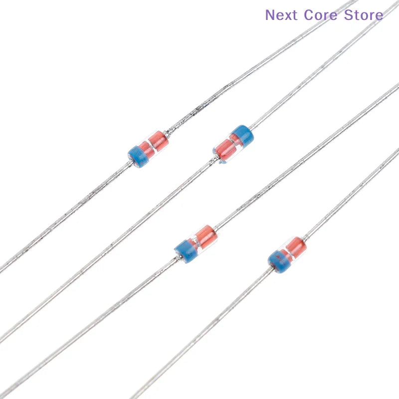 20Pcs 1N34A DO-35 Germanium Detector Diodes AM/FM Radio Germanium Detector Diode HIP