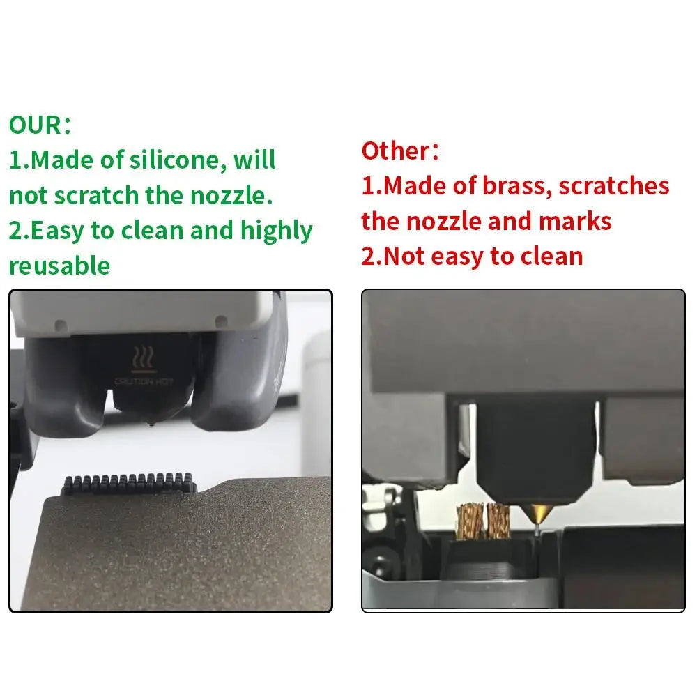 Bambu Lab A1 & A1 Mini 3D Printer Nozzle Cleaning Brush 3D Printer Cleaning Tool HIP