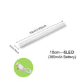 Motion Sensor Night Light USB Rechargeable 3-Color LED Strip Motion Sensor Night Light HIP 3colors in one Lamp 10cm