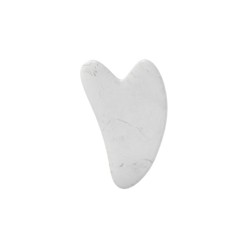 Resin Gua Sha Facial Massager & Roller Set – Skin Care Gua Sha Roller Set HIP C522-White B